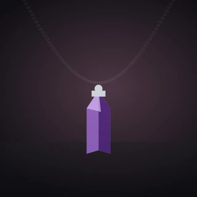Double-Terminated Amethyst Necklace